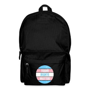 Trans Rights Matter - Backpack - black - Front