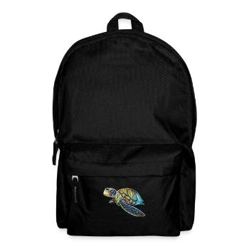 Sea turtle - Backpack - black - Front