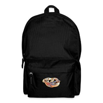 Schlange - Rucksack - Schwarz - Vorne