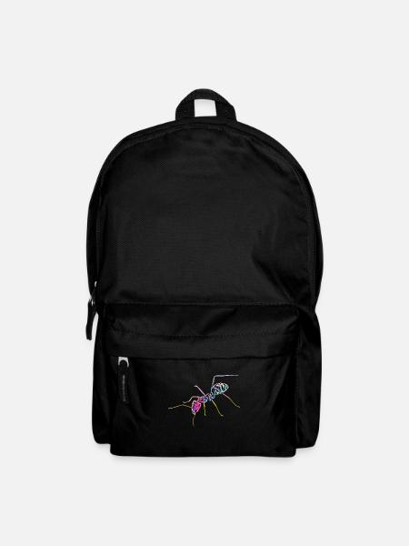 Ameise - Rucksack - Schwarz