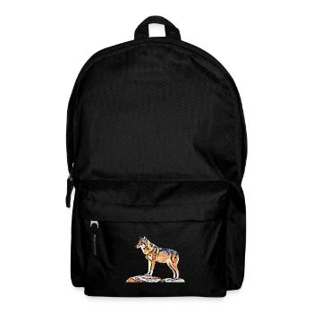 Loup - Sac à dos - noir - Devant