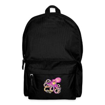 Octopus - Rucksack - Schwarz - Vorne