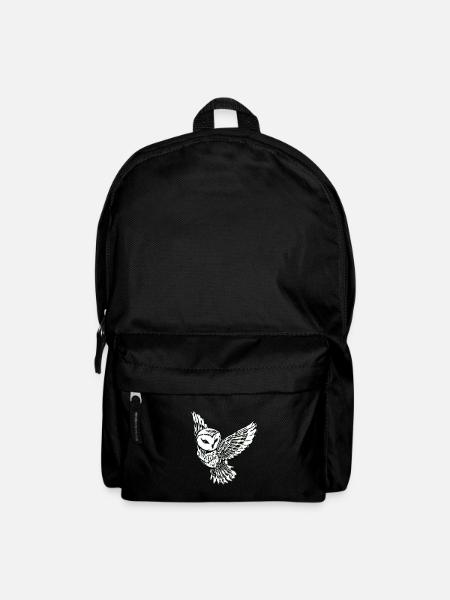 Chouette - Sac à dos - noir
