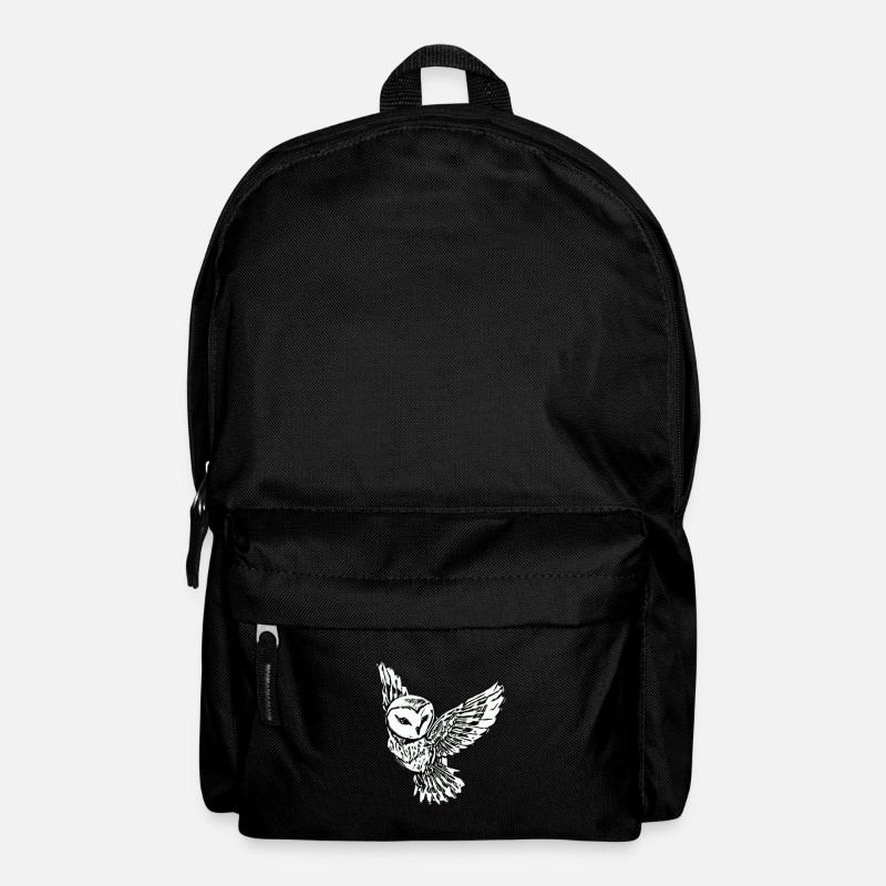 Chouette - Sac à dos - noir