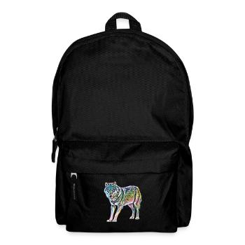 wolf - Backpack - black - Front