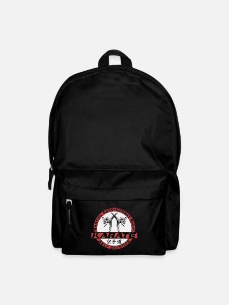 Karate Kampfsport Kampfkunst - Rucksack - Schwarz