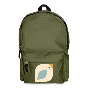 Oiseau doux - Sac à dos - vert olive - Devant