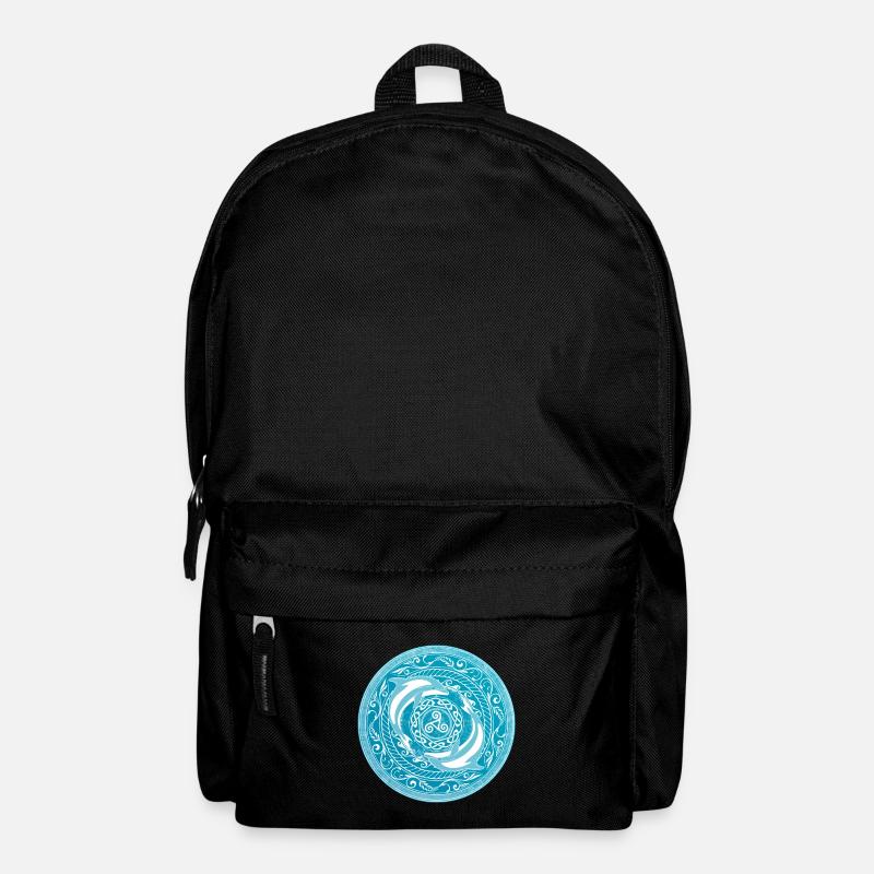 Keltische Delfine - Rucksack - Schwarz