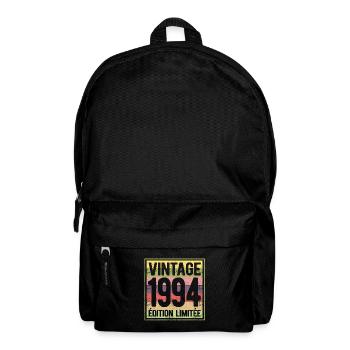 VINTAGE 1994 EDITION LIMITEE - Sac à dos - noir - Devant