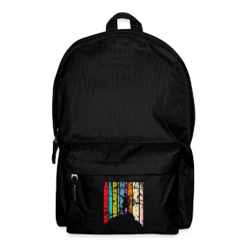 Bergsteigen - Rucksack - Schwarz - Vorne