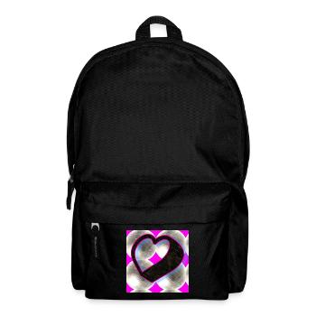 In Love (Heart) - Image 2023 - Backpack - black - Front