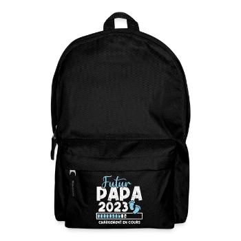Futur papa 2023 chargement en cours - Sac à dos - noir - Devant
