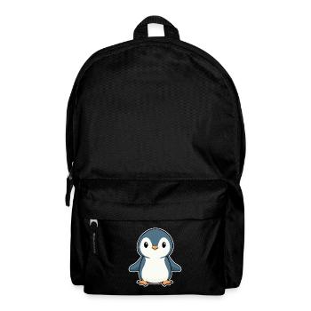 PENGUIN BIRD ANTARCTICA SOUTH POLE BABY ICE WADDLE - Backpack - black - Front