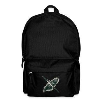 Charcoal Drawing Of Katana - Backpack - black - Front