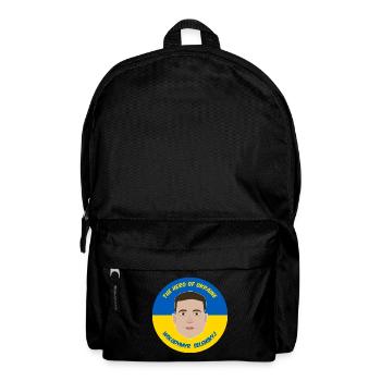 Selenskyj Ukraine - Rucksack - Schwarz - Vorne