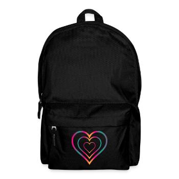 HEART - Backpack - black - Front