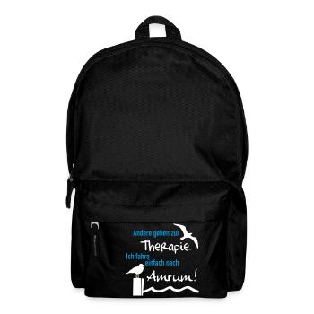 Therapie Amrum - Rucksack - Schwarz - Vorne