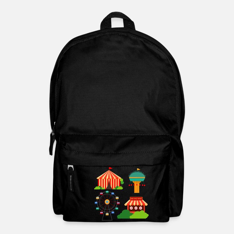 fête foraine - Sac à dos - noir