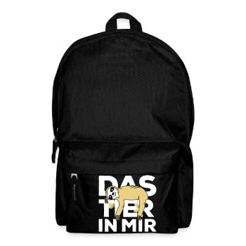 Raise the animal in me Faultier - Backpack - black - Front
