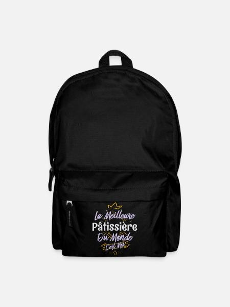 La meilleure pâtissière du monde - Sac à dos - noir