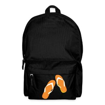beach strand summer sommer vacation urlaub301 - Rucksack - Schwarz - Vorne