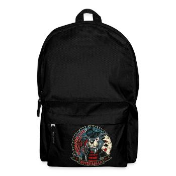 CHANT gueule de bois drôle de chat Rockabilly cadeau - Sac à dos - noir - Devant
