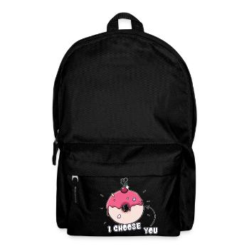 Donut: "JE VOUS CHOISIS" - Sac à dos - noir - Devant