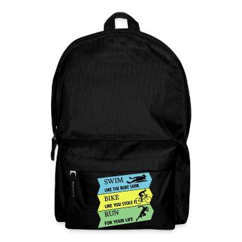 Triathlon - Backpack - black - Front