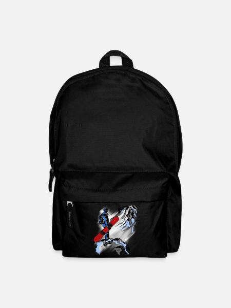 Snowboarding - Rucksack - Schwarz