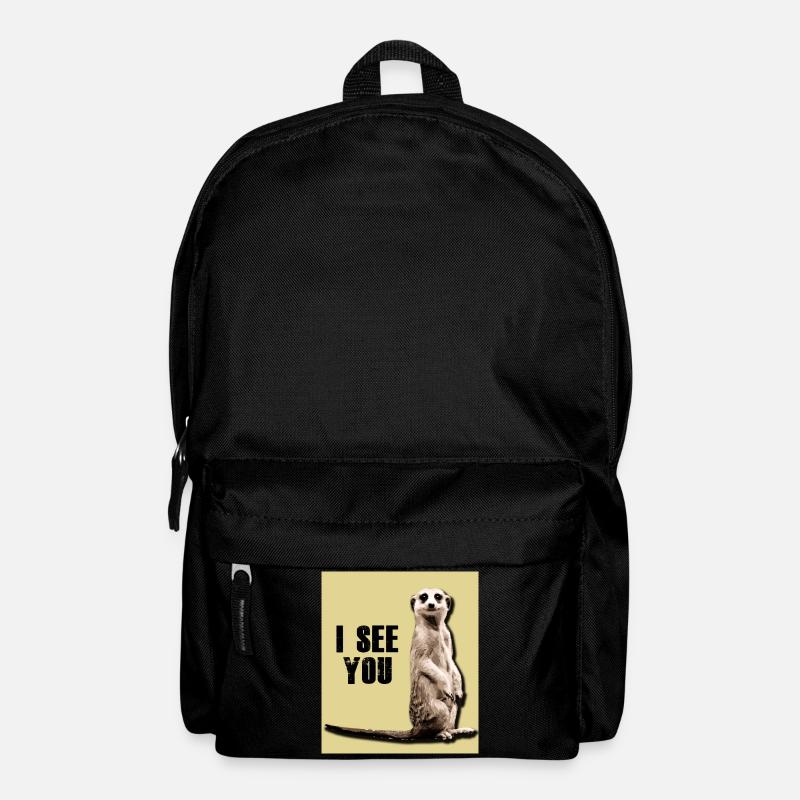 Suricate Tshirt et accessoires - Sac à dos - noir