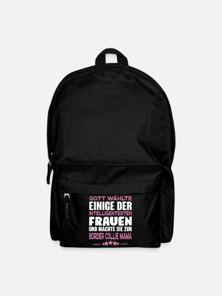Border Collie - Border Collie Hund - Rucksack - Schwarz