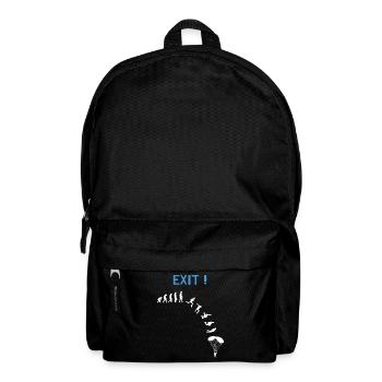 Skydiver Evolution Fallschirmspringer - Rucksack - Schwarz - Vorne