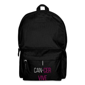 Breast Cancer Breast Cancer Run Breast Cancer Loop - Backpack - black - Front
