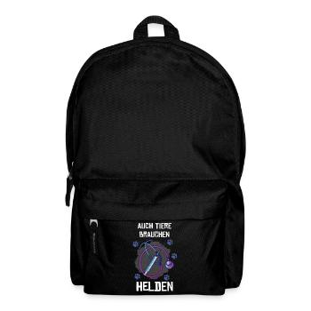 Tierarzthelferin Tiermedizin - Rucksack - Schwarz - Vorne