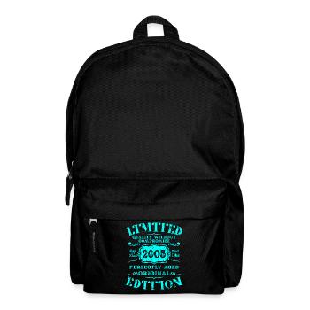 Anniversaire 2005 Édition Limitée Cadeau Occasion Cool - Sac à dos - noir - Devant