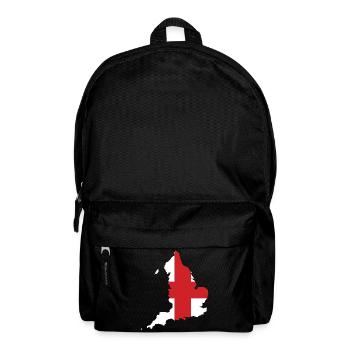 England - National border in national flag - Backpack - black - Front