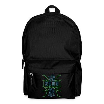 Geburtstag 2003 Gaming Limited Edition Gamer - Rucksack - Schwarz - Vorne