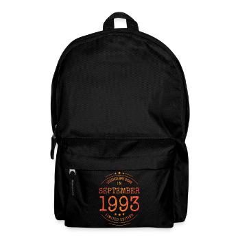 Anniversaire Septembre 1993 Edition Limitée Millésime - Sac à dos - noir - Devant