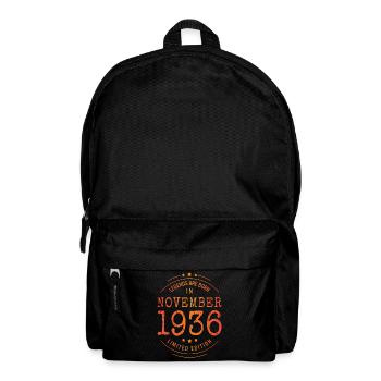 Anniversaire novembre 1936 Edition Limitée Millésime - Sac à dos - noir - Devant