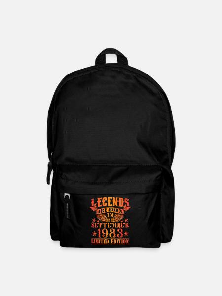 Geburtstag September 1983 Limited Edition Vintage - Rucksack - Schwarz