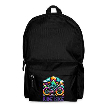 Cycling - Ride Bike design - Backpack - black - Front