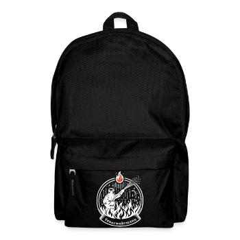 feuerwehrmann freiwillige feuerwehr verein feuer - Rucksack - Schwarz - Vorne