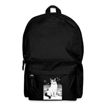 Hauskatzen Besitzer Niedliche Katze Katzen Dame - Rucksack - Schwarz - Vorne