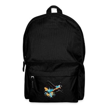 Model Airplane Pilot Airplane Hobby Design - Backpack - black - Front