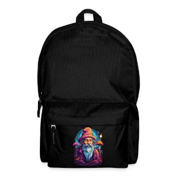 Vivid Colors Music Festival Forest Mushrooms - Backpack - black - Front