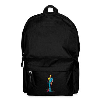 Golfspieler Design Aesthetic Golfer Sport - Rucksack - Schwarz - Vorne