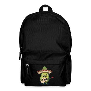 Avocado Mariachi Mexico Guitar Fiesta - Backpack - black - Front