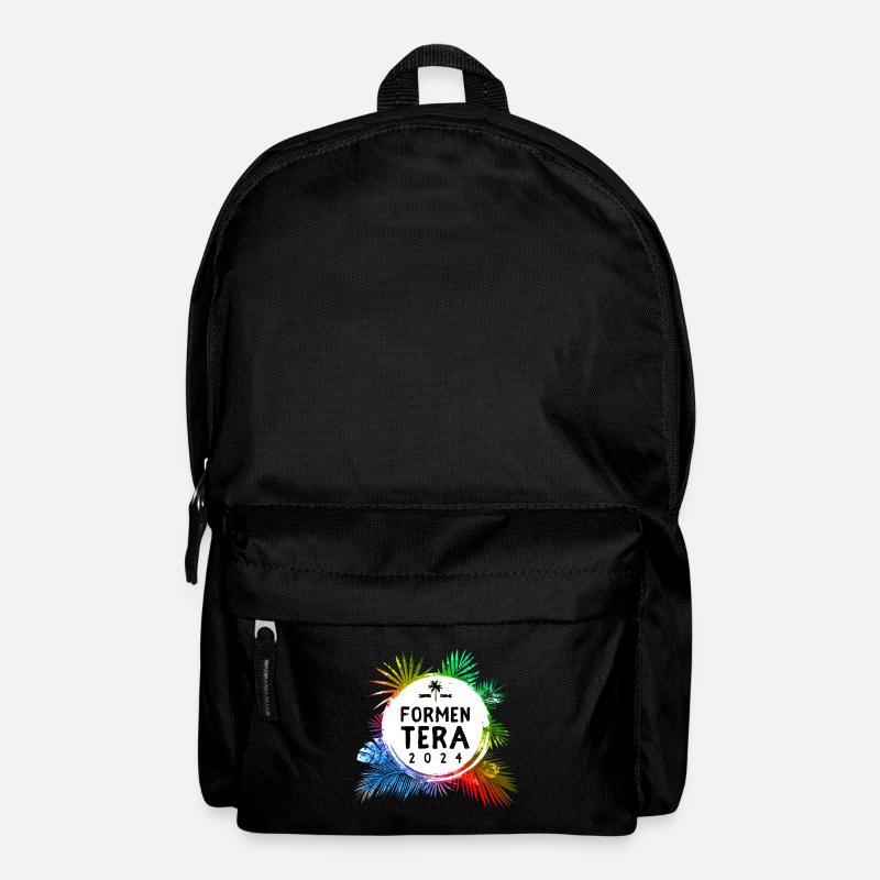 Formentera 2024 Bunt - Rucksack - Schwarz
