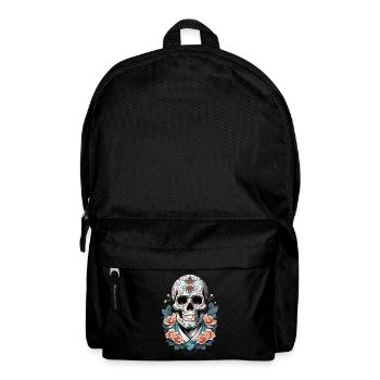 Fête mexicaine emblématique de Sugar Skull - Sac à dos - noir - Devant