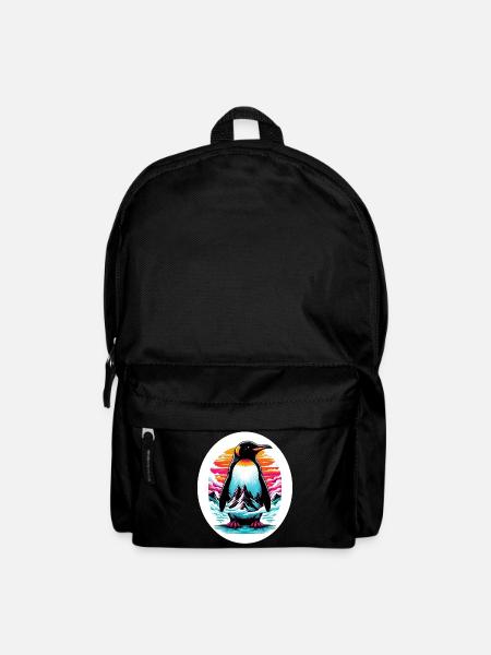 Pinguin - Rucksack - Schwarz